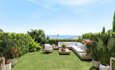 Nybyggede rekkehus og hjørneparhus i La Cala de Mijas