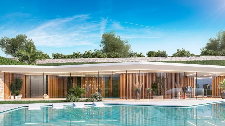 Planskisse — Nybyggede rekkehus og hjørneparhus i La Cala de Mijas