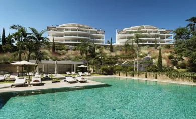 New Build Sea View Apartments in Las Lagunas de Mijas