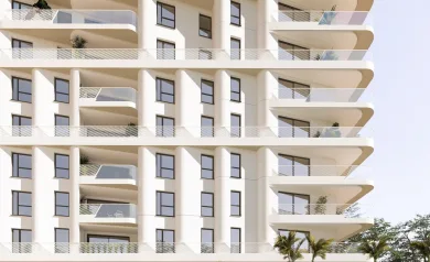 Eksklusive leiligheter og penthouse-leiligheter ved sjøen i Villajoyosa med panoramautsikt over Middelhavet