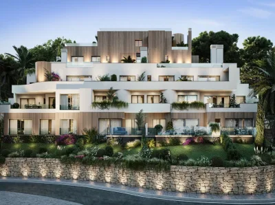 Luksuriøse nybyggede leiligheter og penthouse-leiligheter i Rio Real Marbella nær stranden