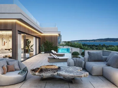 Luksuriøse nybyggede leiligheter og penthouse-leiligheter i Rio Real Marbella nær stranden