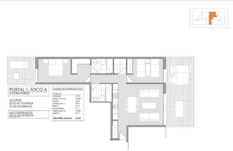 Planskisse — Boutique New Build Apartments in Jávea Near the Beach and Town Center