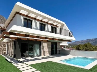 Ny moderne villa i Polop