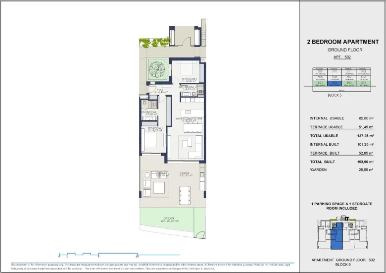 Planskisse — Luxury New Build Apartments in Estepona Just 400 m from the Beach