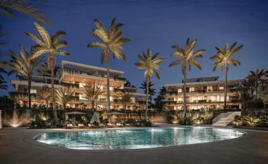 Luksuriøse nybyggede leiligheter i Estepona, bare 400 meter fra stranden