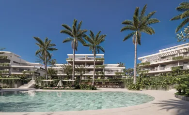Luksuriøse nybyggede leiligheter i Estepona, bare 400 meter fra stranden