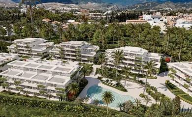 Luksuriøse nybyggede leiligheter i Estepona, bare 400 meter fra stranden