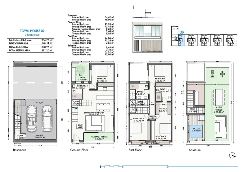 Planskisse — Luxury New Build Villas, Apartments and Townhouses in San Pedro de Alcantara Marbella