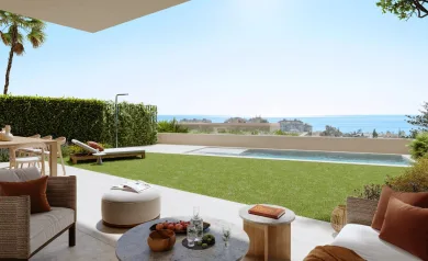 Luxury Townhouses with Sea Views in Pedregalejo (Malaga): Prime Coastal Living