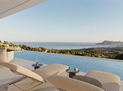 Eksklusiv villa i moderne stil i Sierra de Altea