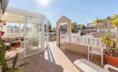Playa Flamenca sørvendt leilighet med stor terrasse - Miraflores II